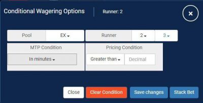 conditional wagering