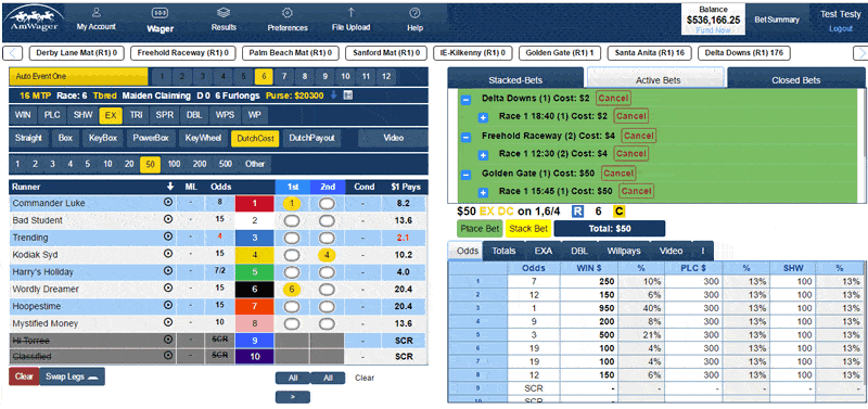 Another way to know how to bet on horses is to use Dutch Wagering.