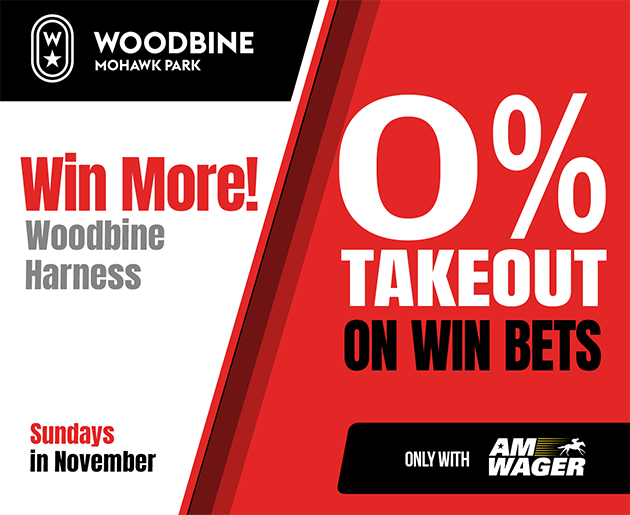 0% Takeout – Woodbine Harness